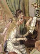 Pierre-Auguste Renoir young girls at the piano Spain oil painting artist